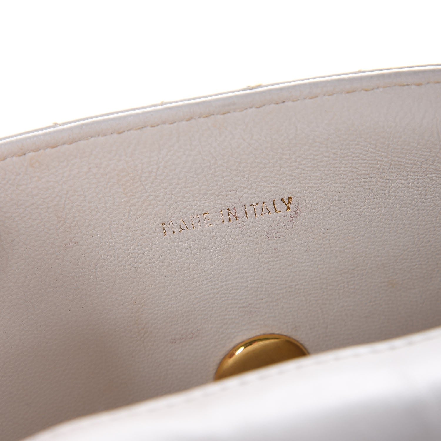 Chanel Lambskin Quilted Small Single Flap White 7 of 9