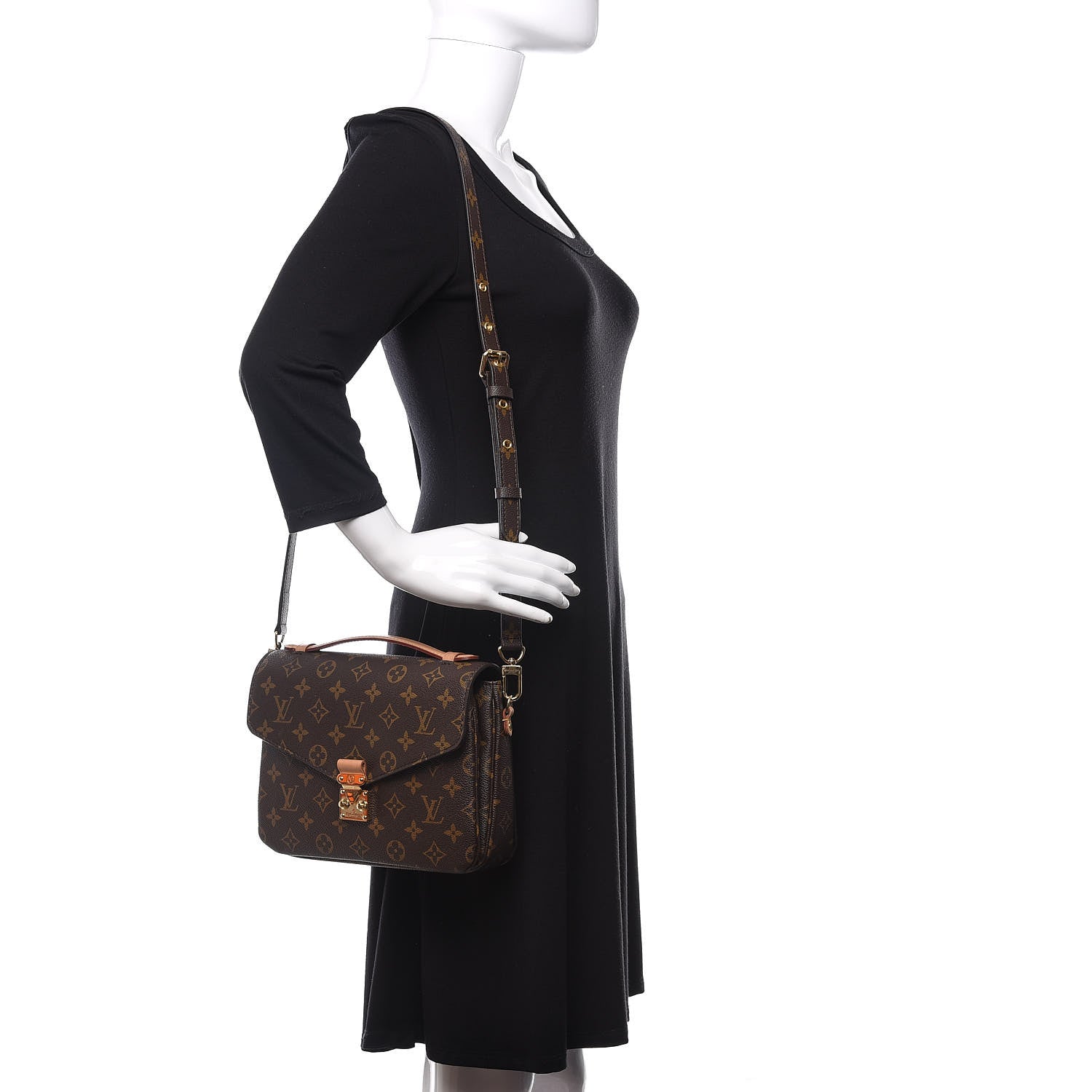 Louis Vuitton Monogram Pochette Metis 2 of 11