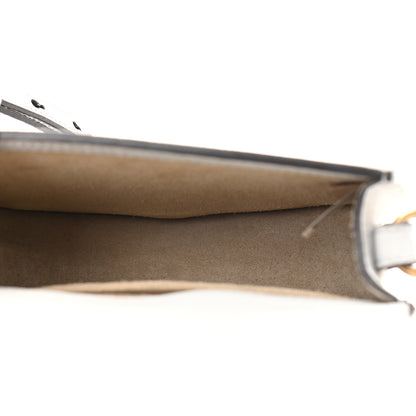 Chloe Calfskin Suede Small Nile Bracelet Bag Airy Grey 5 of 10