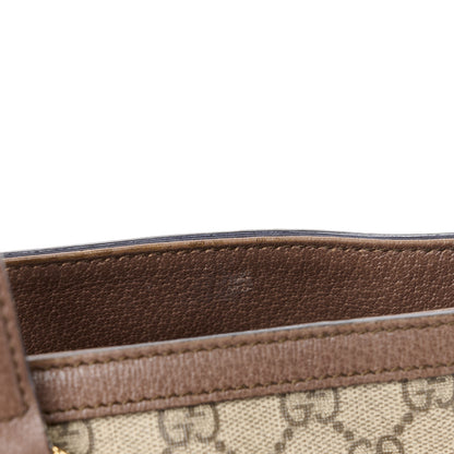 Gucci GG Supreme Monogram Medium Ophidia Shopping Tote Brown 12 of 12