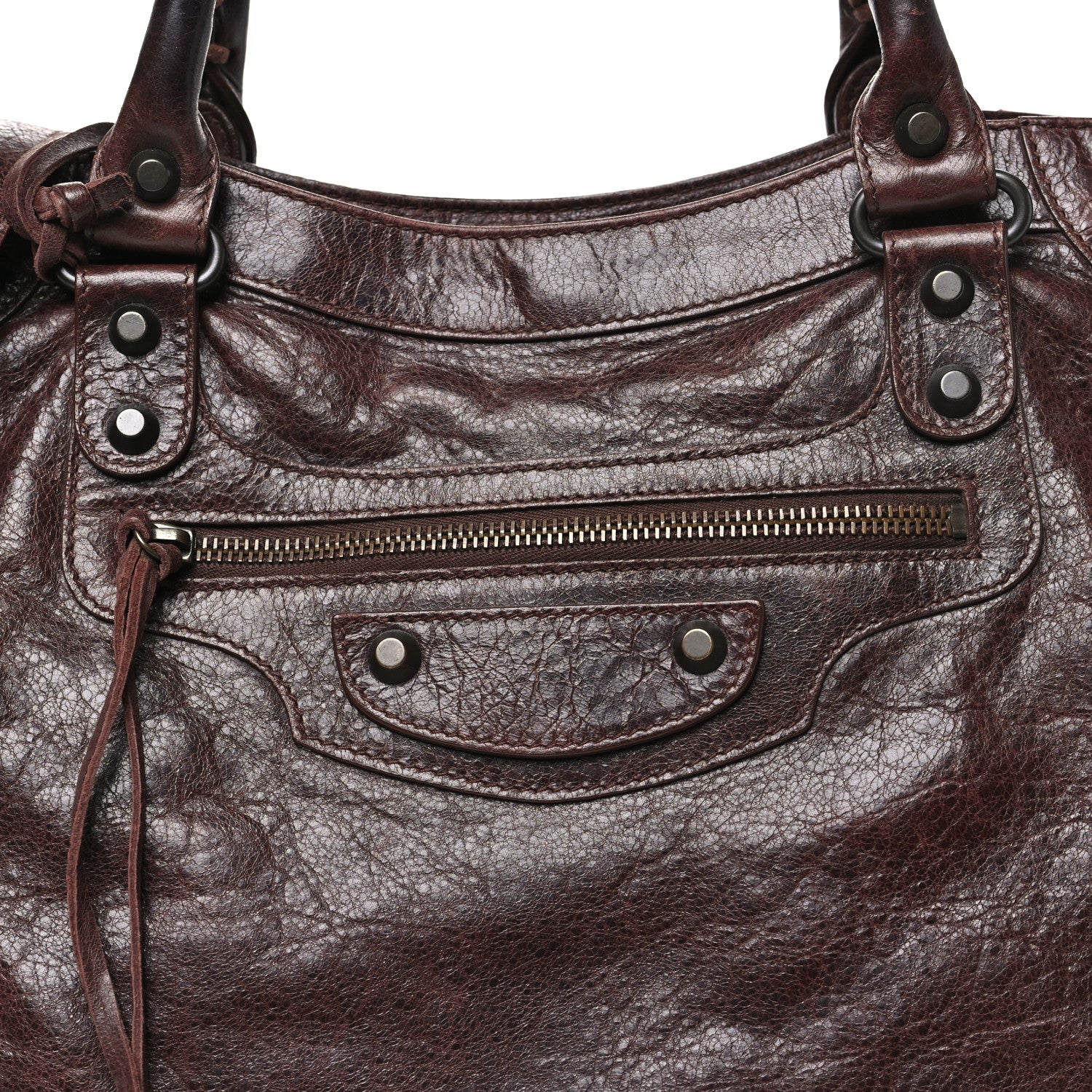 Balenciaga Agneau Classic Hardware Velo Cigare Fonce 9 of 12