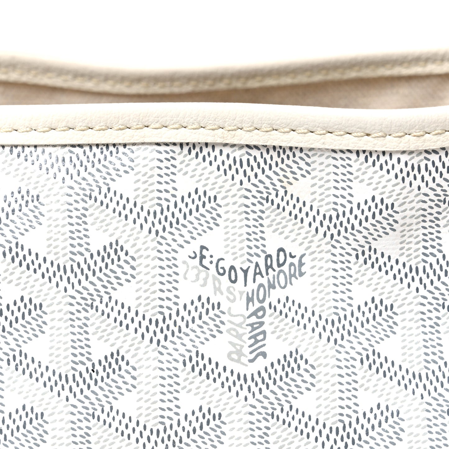 Goyardine Saint Louis PM White