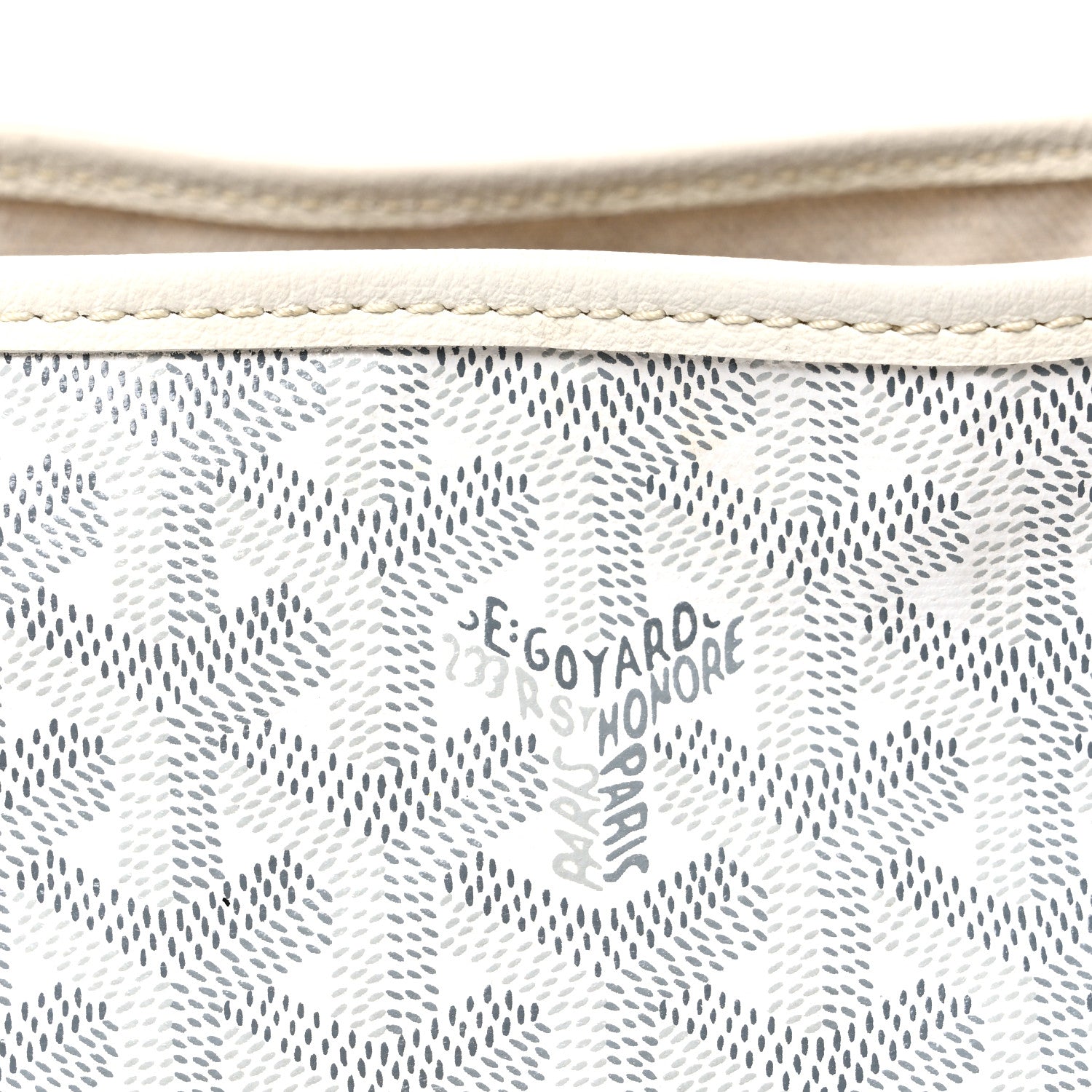 Goyard Goyardine Saint Louis PM White 9 of 12