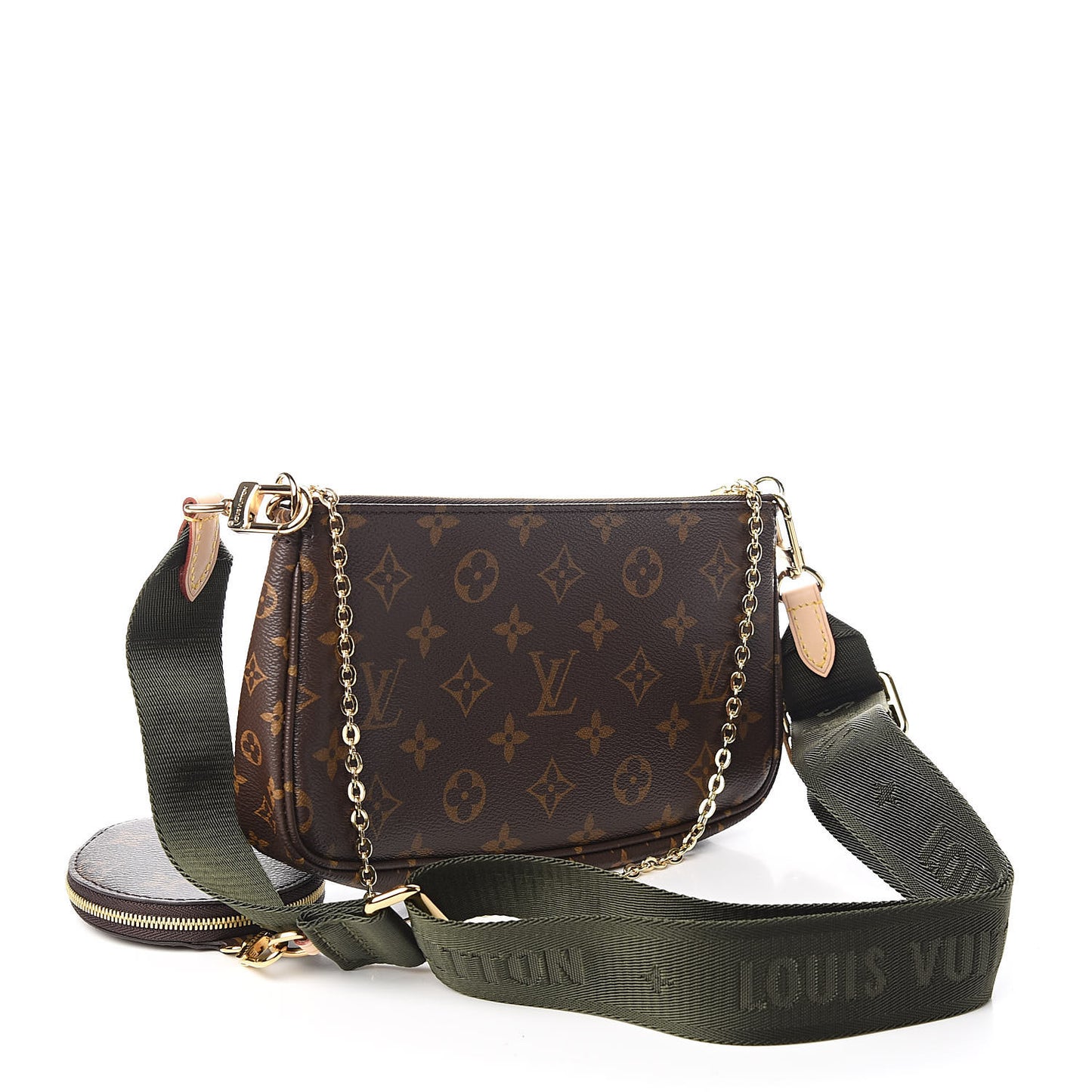 Monogram Multi Pochette Accessories Kaki