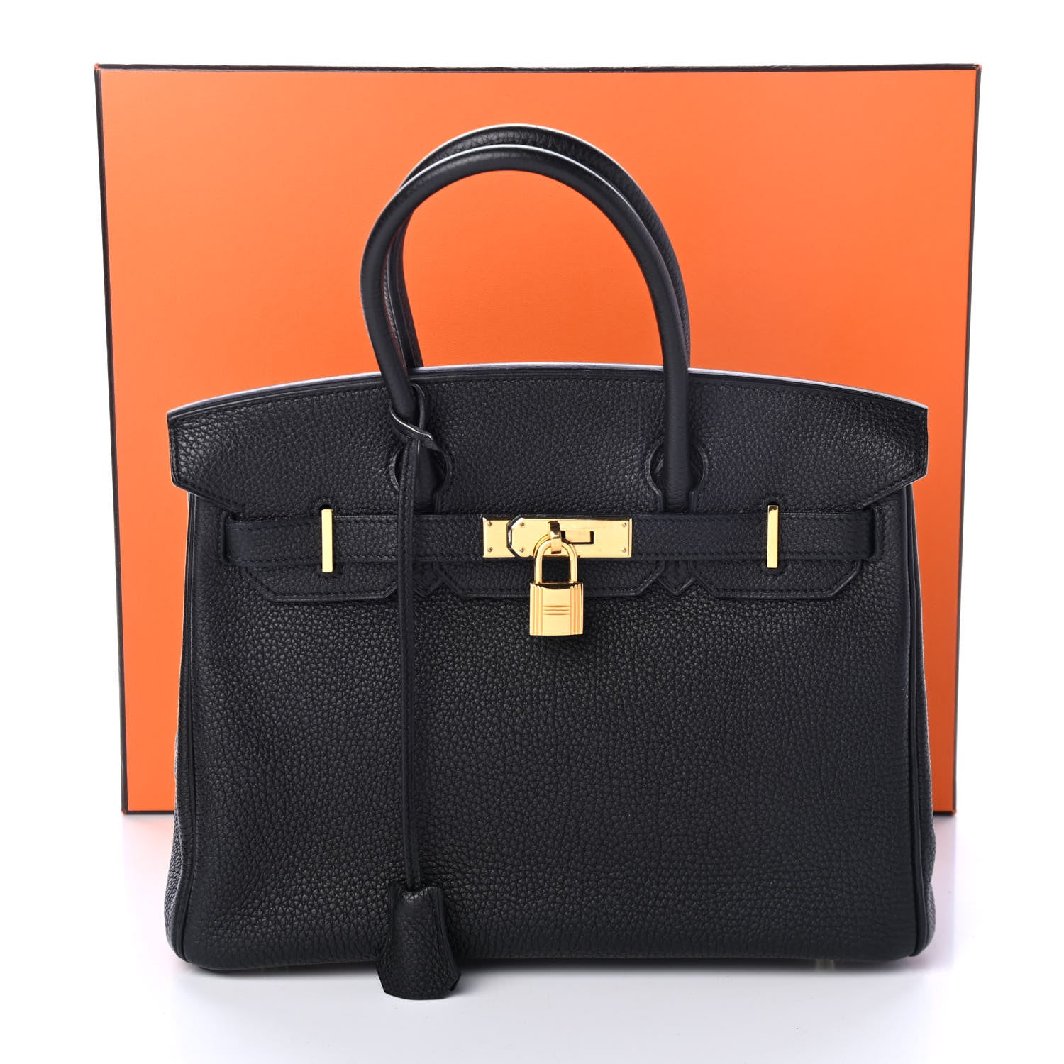 Hermes Togo Birkin 30 Black 10 of 12