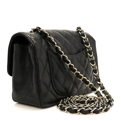 Chanel Caviar Quilted Mini Rectangular Flap Black 3 of 12