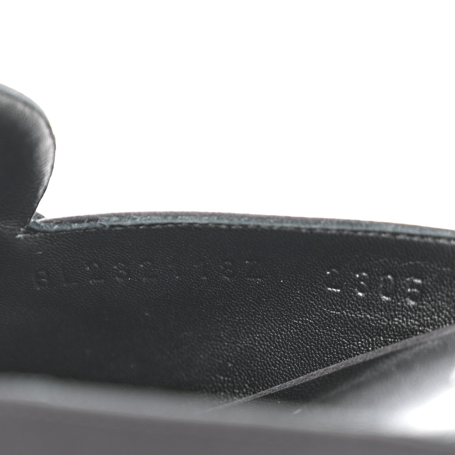 Hermes Satin Oz Mules 36.5 Black 9 of 10