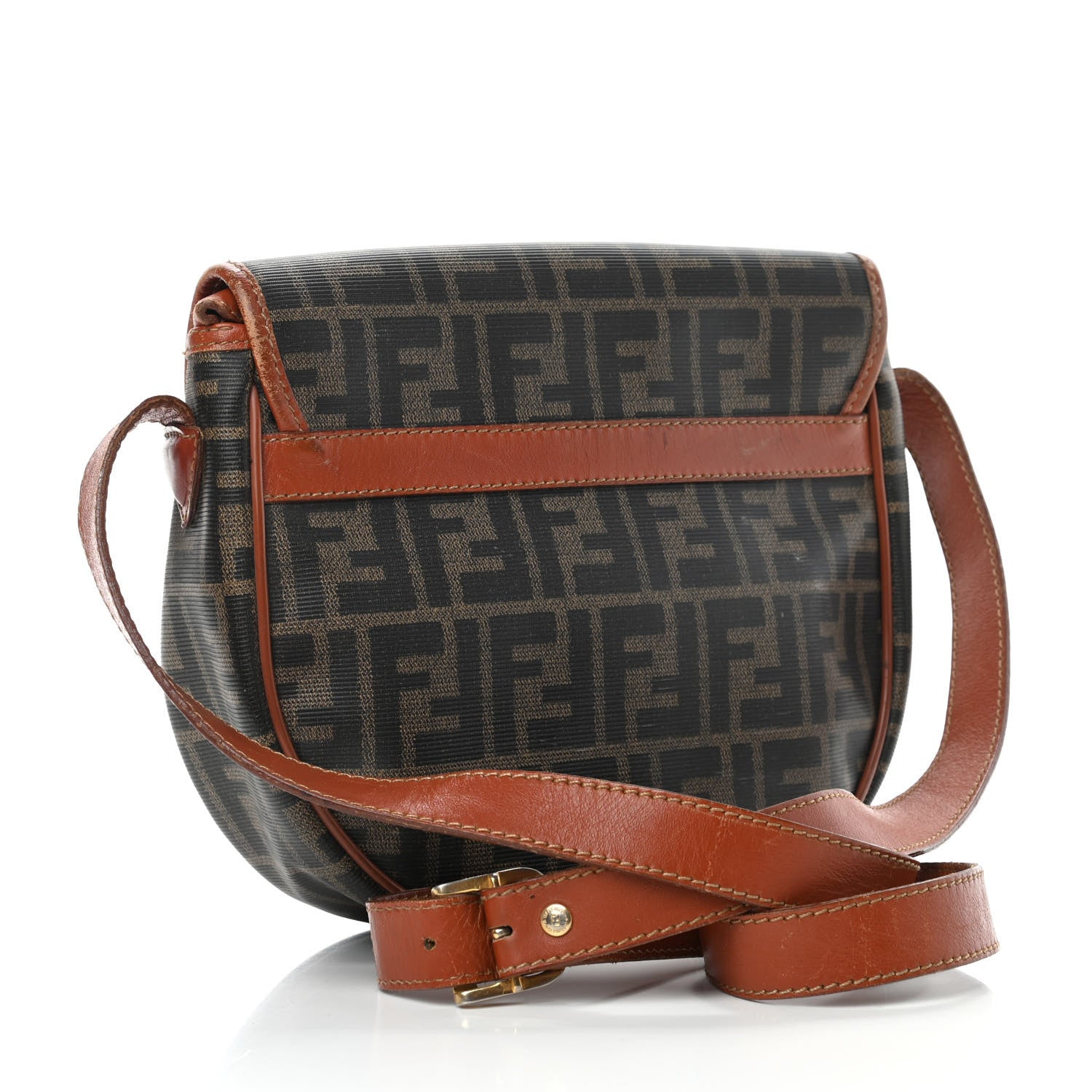 Fendi Zucca Crossbody Tobacco 3 of 15