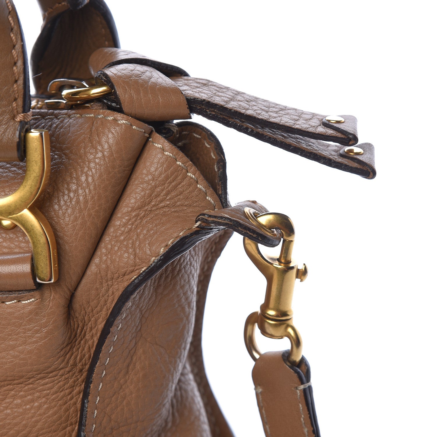 Chloe Calfskin Medium Marcie Satchel Nut 14 of 17