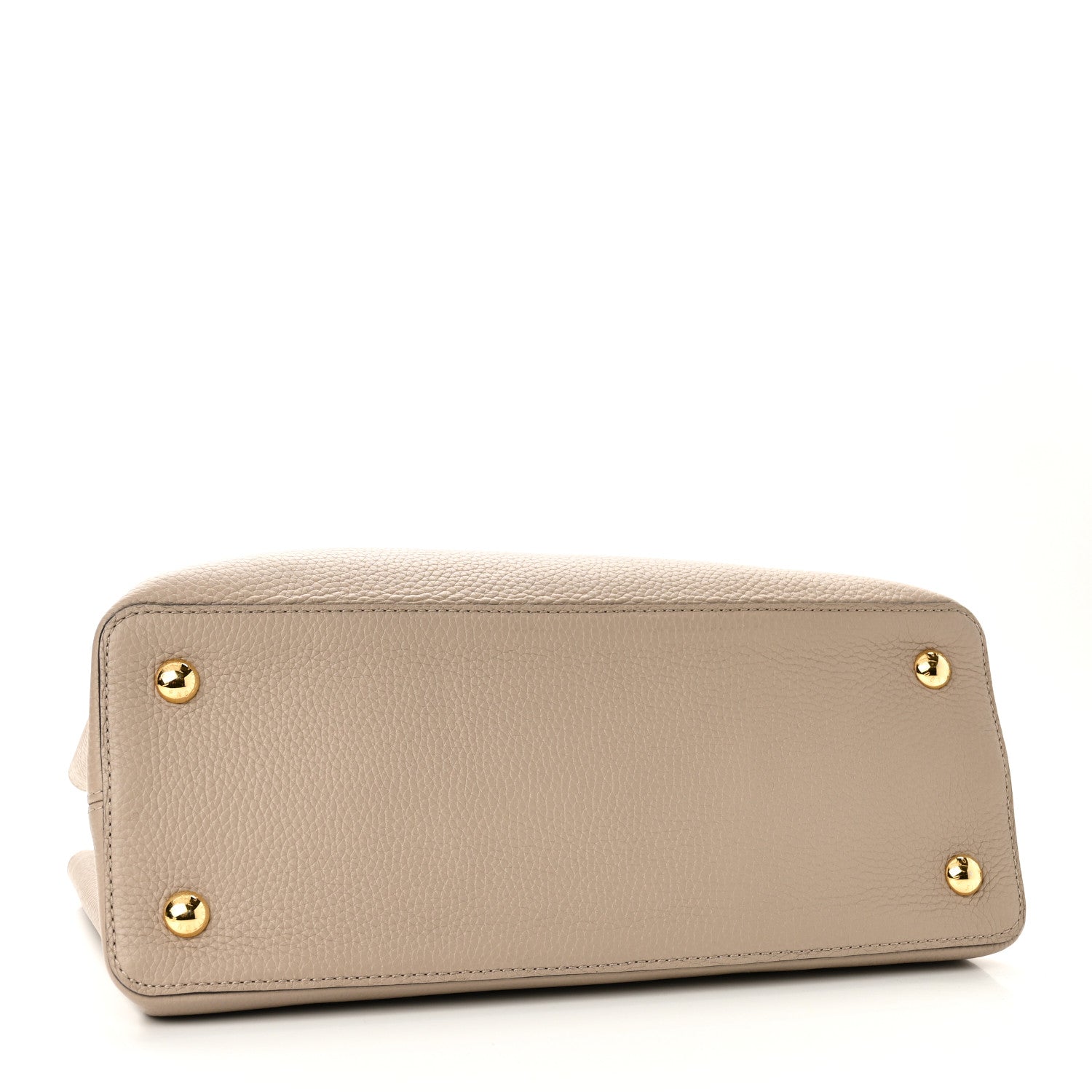 Louis Vuitton Taurillon Capucines MM Galet 4 of 9