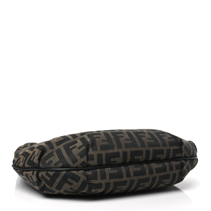 Fendi Zucca Cuoio Lucido Small Chef Hobo Tobacco Moro 4 of 11