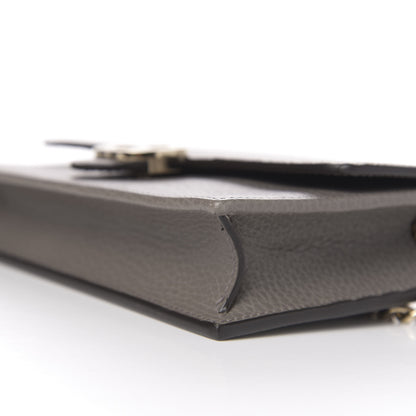 Gucci Dollar Calfskin Interlocking G Chain Wallet Loess 9 of 12