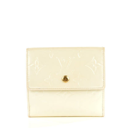 Louis Vuitton Vernis Elise Wallet Blanc Corail 1 of 10