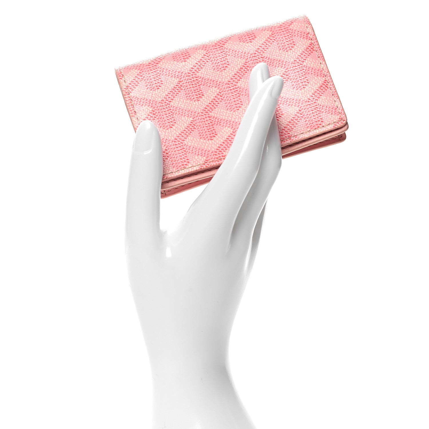 Goyard Goyardine Business Card Holder Pink 2 of 9