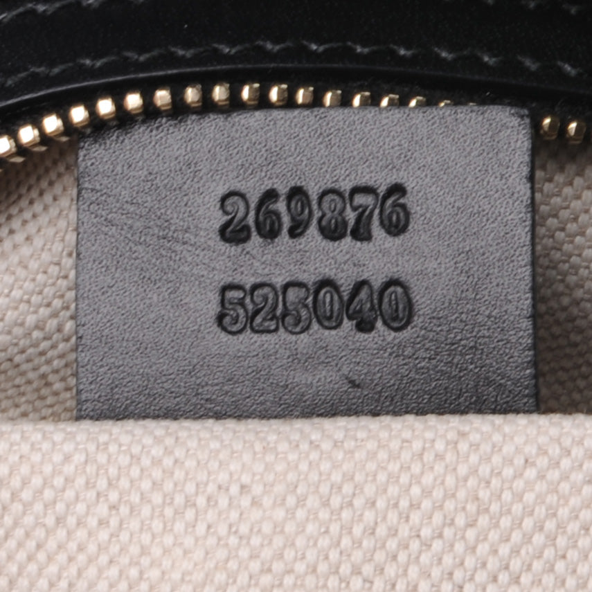 Gucci Diamante Vintage Web Small Boston Black 7 of 8
