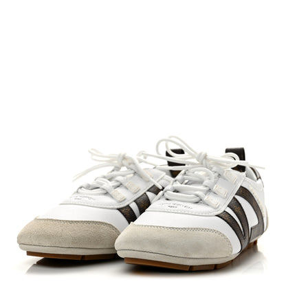 Louis Vuitton Monogram Calfskin Womens LV Sneakerina 37 White 4 of 10