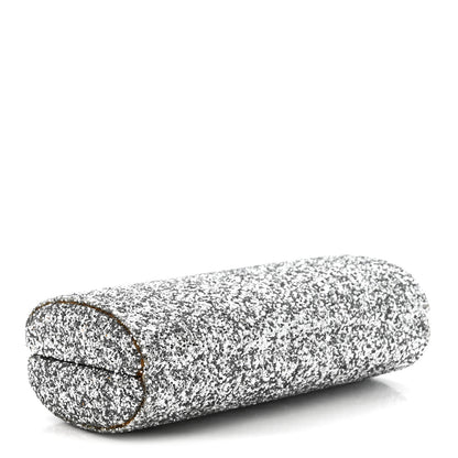 Jimmy Choo Glitter Celeste Clutch Silver 4 of 9
