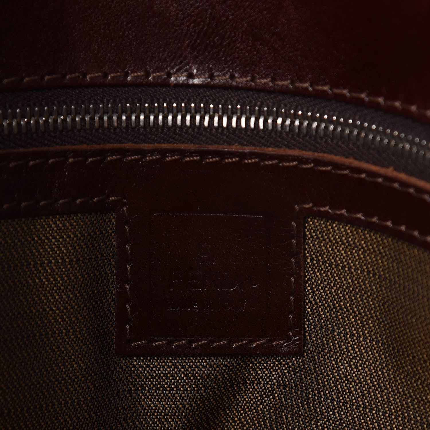 Fendi Zucca Shoulder Bag Tobacco 6 of 20