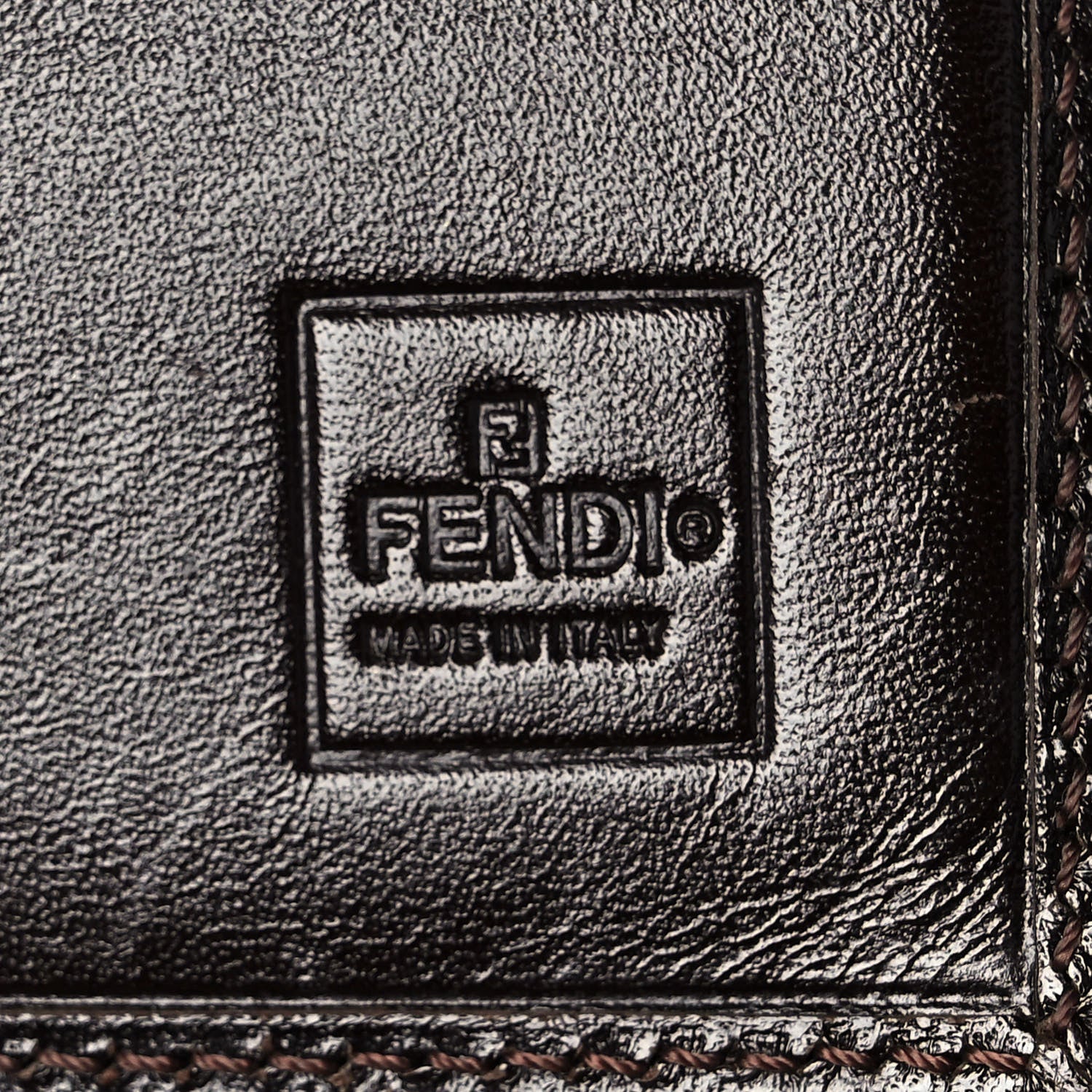 Fendi Zucca Continental Wallet Tobacco 8 of 10