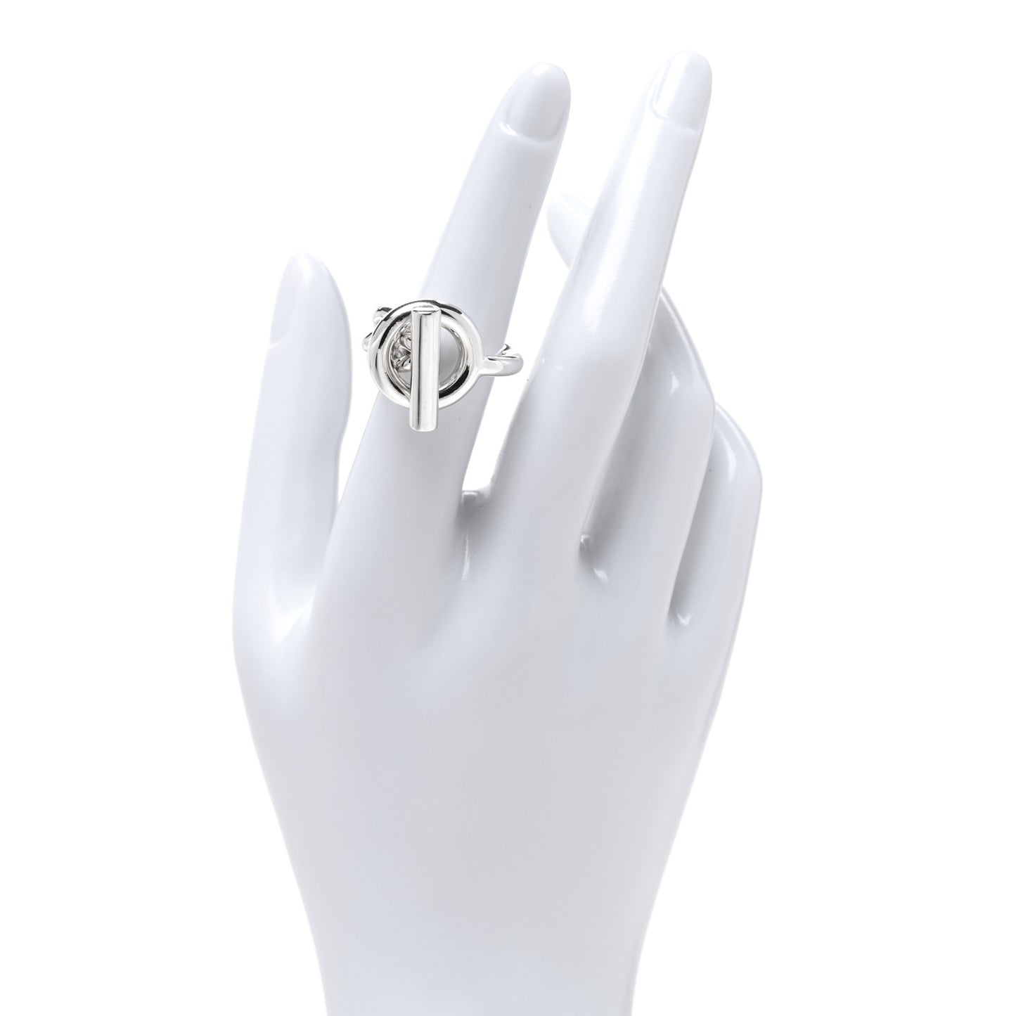 Sterling Silver GM Croisette Ring 53 6.5