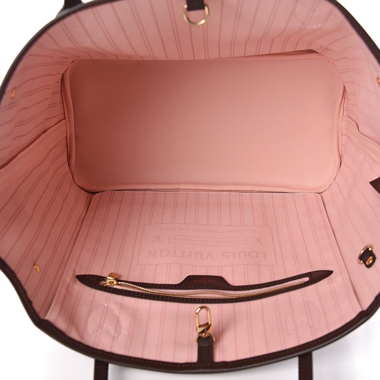 Damier Ebene Neo Neverfull MM Rose Ballerine
