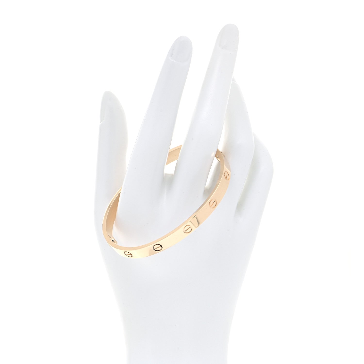 Cartier 18K Yellow Gold LOVE Bracelet 19 2 of 8