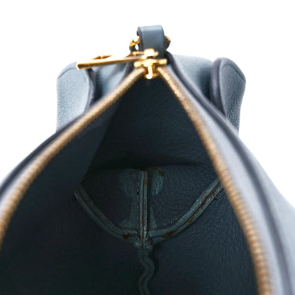Loewe Calfskin Mini Elephant Crossbody Bag Stone Blue 12 of 12