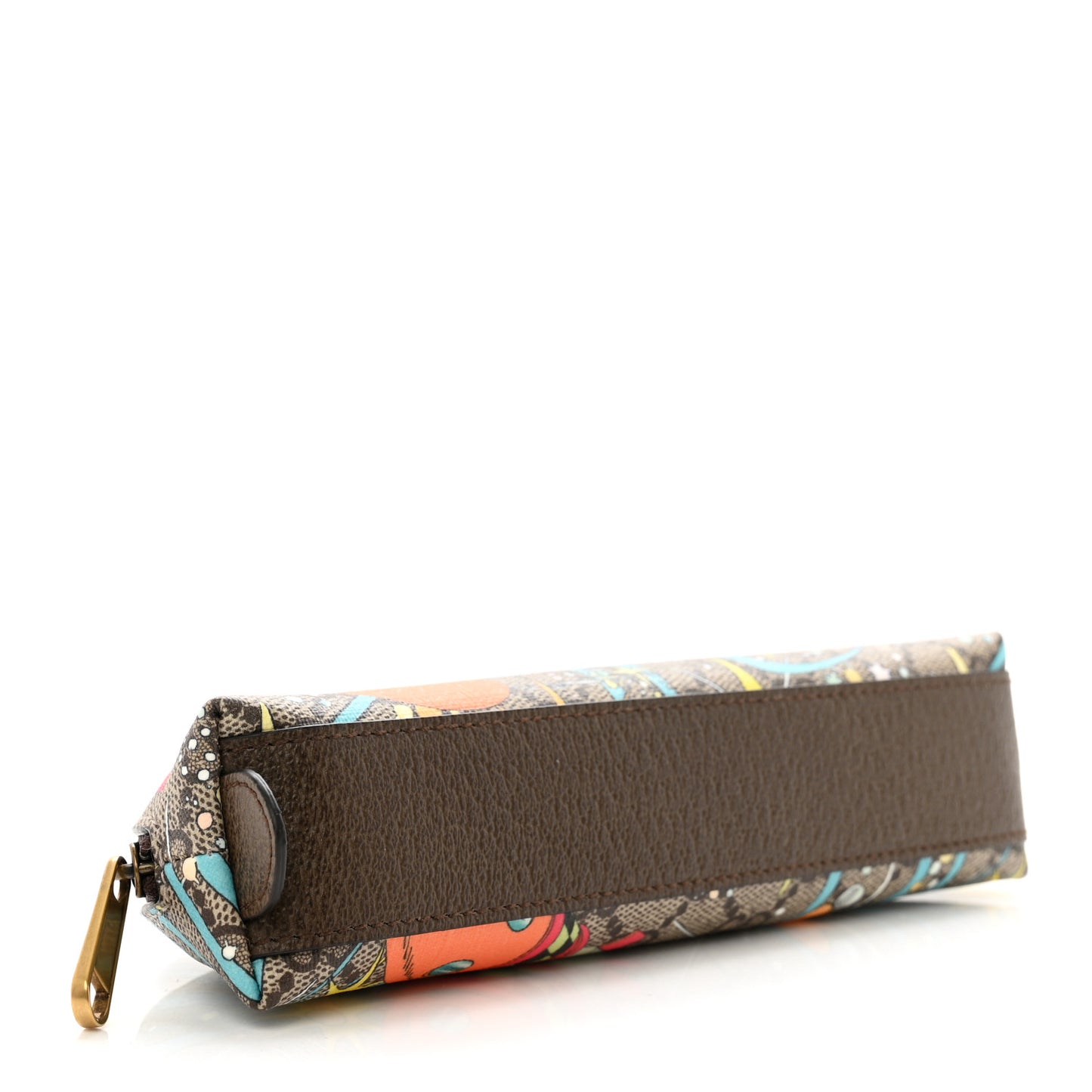 X DISNEY GG Supreme Monogram Donald Duck Pencil Case Beige Ebony