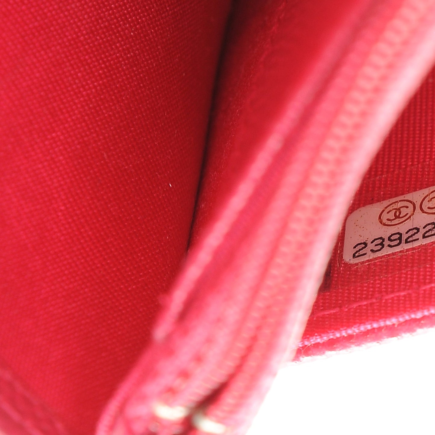 Caviar Quilted Boy Wallet On Chain WOC Fuchsia