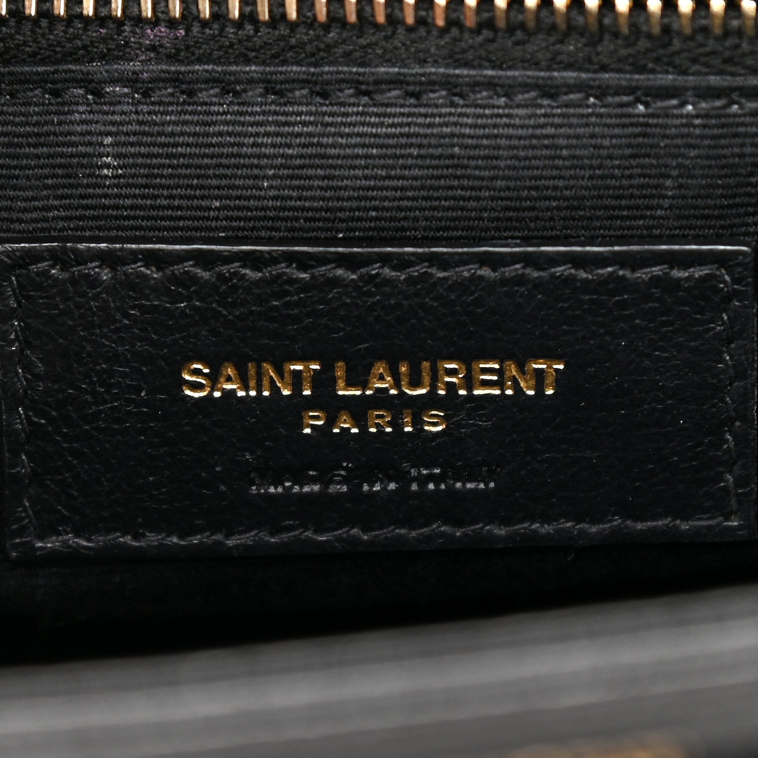 Saint Laurent Lambskin Quilted Mini Becky Chain Bag Black 6 of 9