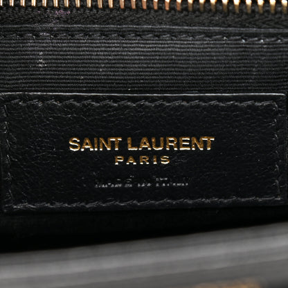 Saint Laurent Lambskin Quilted Mini Becky Chain Bag Black 6 of 9