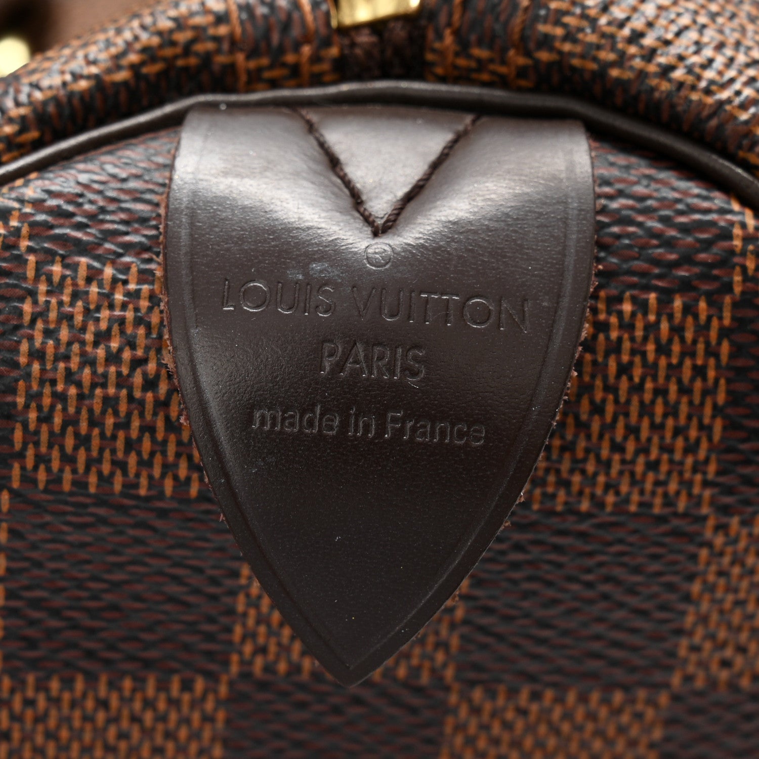 Louis Vuitton Damier Ebene Speedy 35 6 of 10