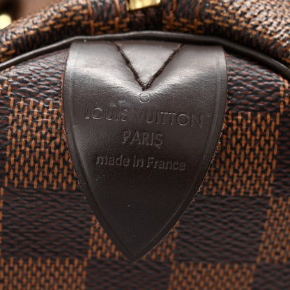 Louis Vuitton Damier Ebene Speedy 35 6 of 10
