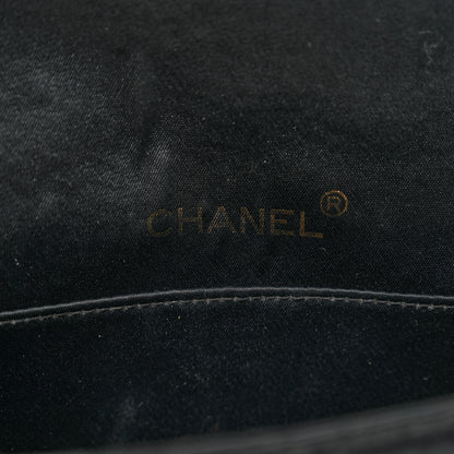 Chanel Satin Double Stitched Mini Single Flap Black 7 of 11