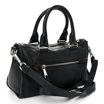 Prada Vitello Daino Shopping Satchel Black 3 of 10