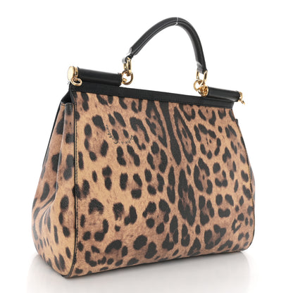 Dolce & Gabbana DOLCE &amp; GABBANA Leo Crepe Medium Miss Sicily Satchel Naturale 3 of 11