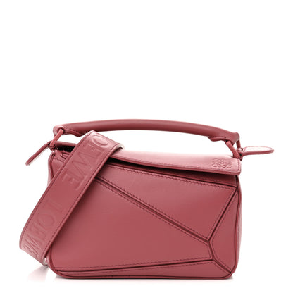 Loewe Calfskin Mini Puzzle Bag Plumrose 1 of 12