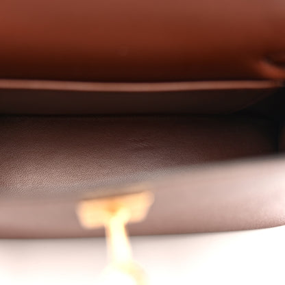 Hermes Epsom Tri-Color Mini Kelly Sellier 20 Terre Ebene Craie 10 of 11