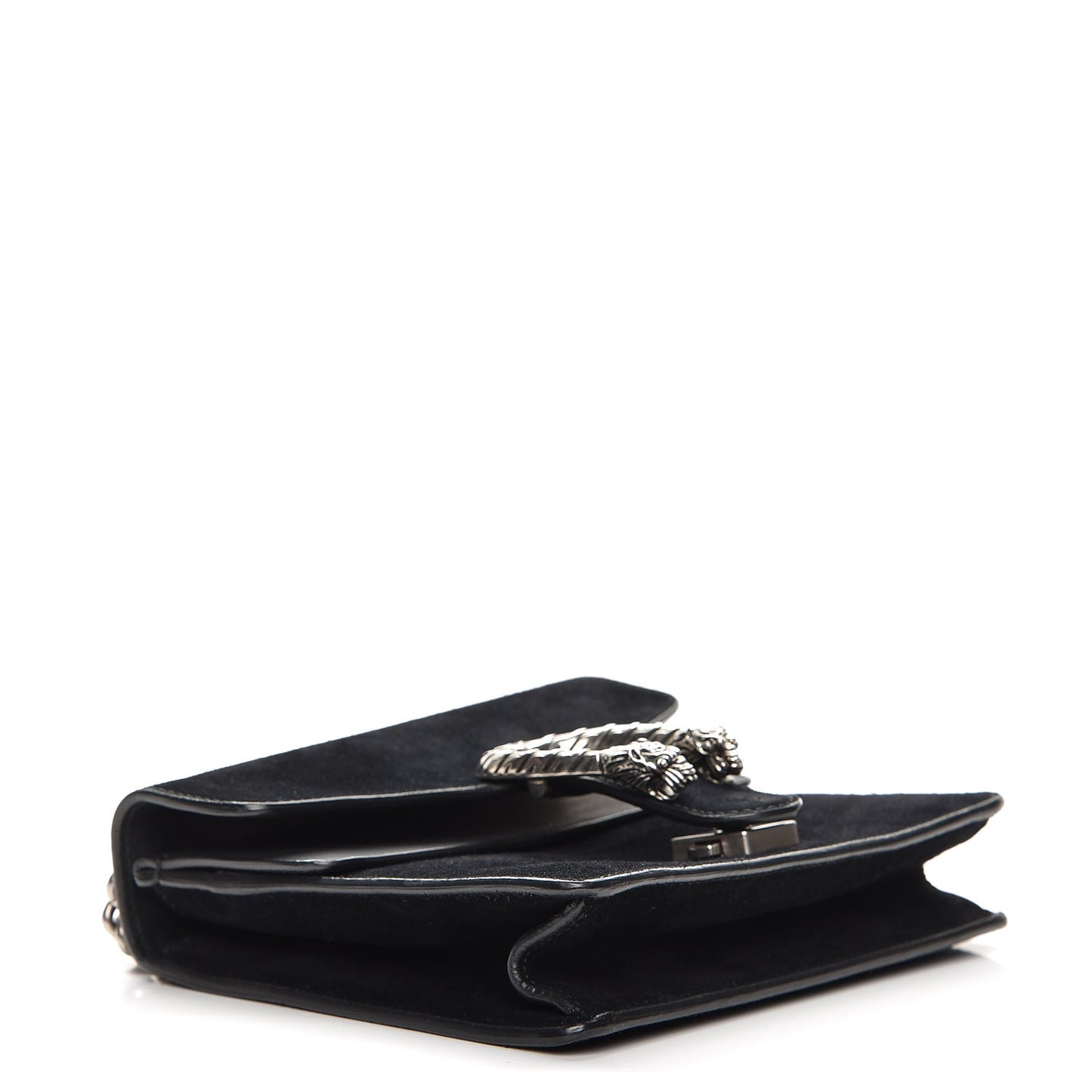 Suede Mini Dionysus Shoulder Bag Black