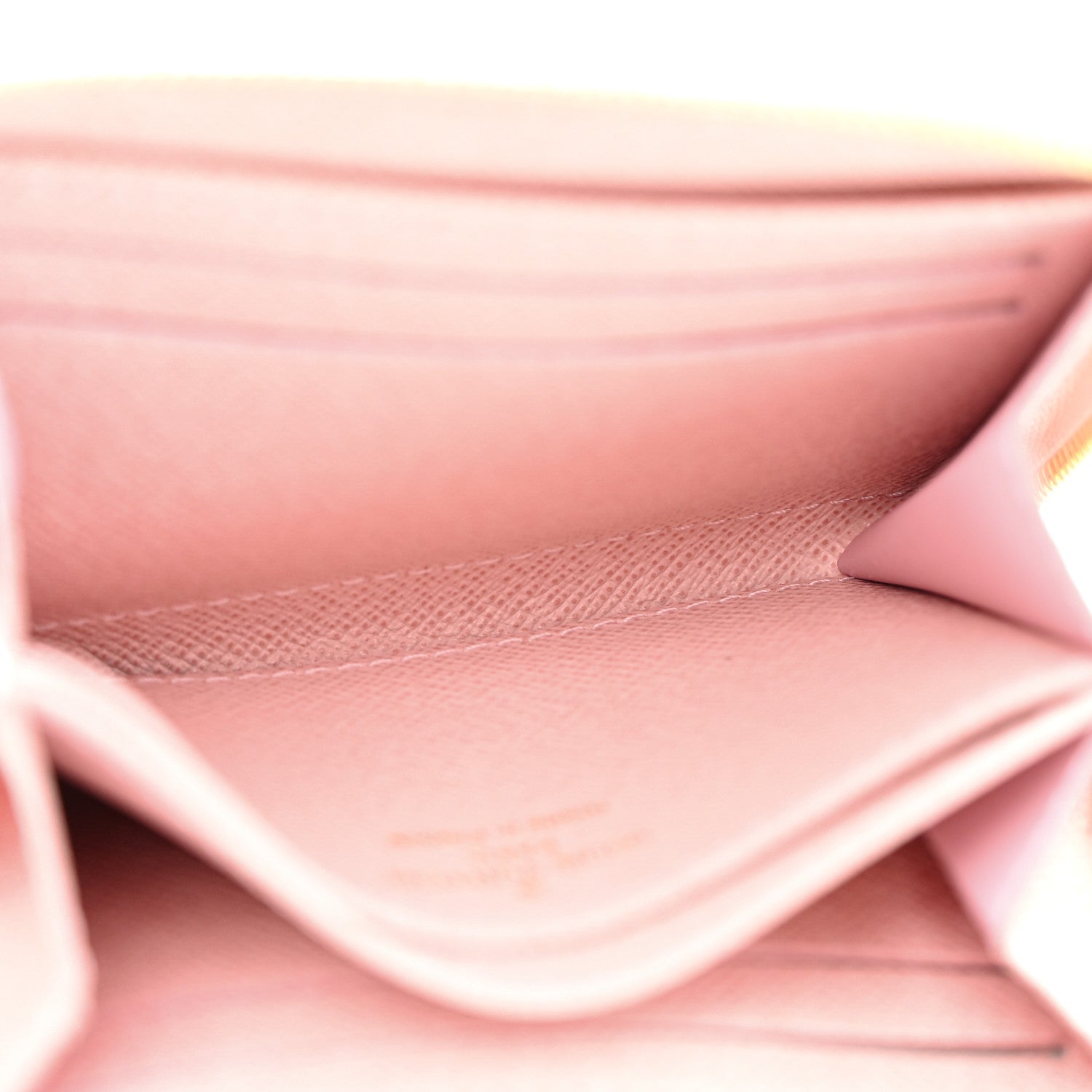 Louis Vuitton Damier Azur Zippy Coin Purse Rose Ballerine 5 of 7