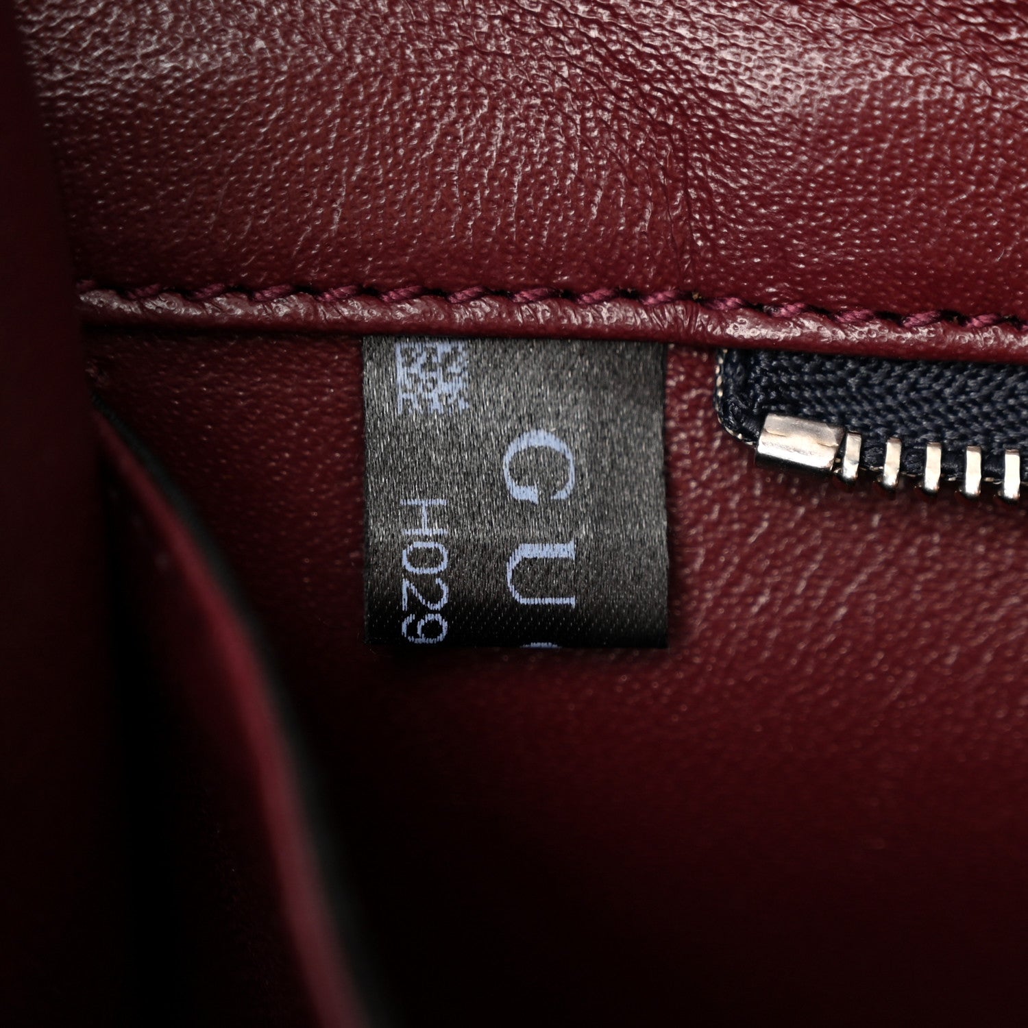 Gucci Smooth Calfskin Medium Zumi Top Handle Bag Blue Romantic Cerise Butter Multicolor 15 of 18