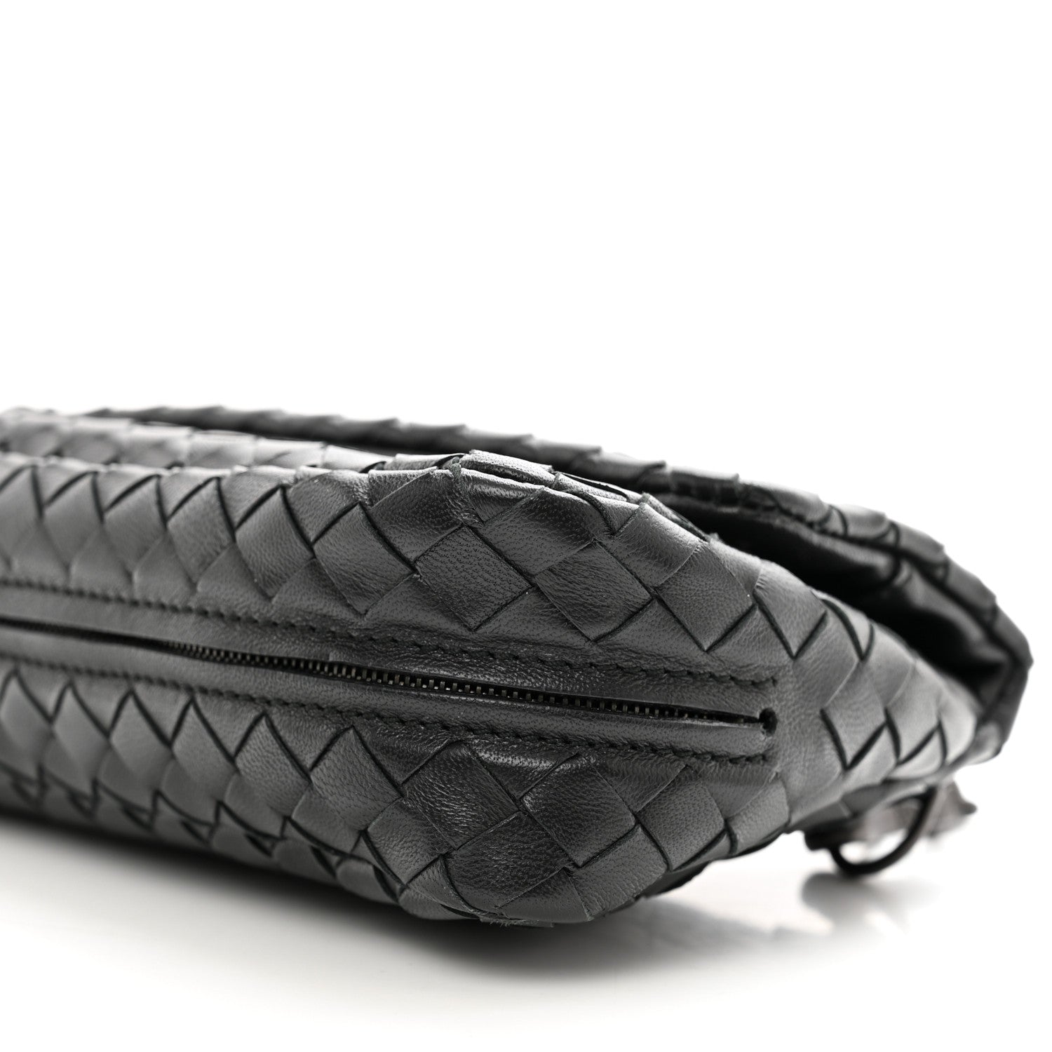 Bottega Veneta Nappa Intrecciato Mini Chain Messenger Black 10 of 10