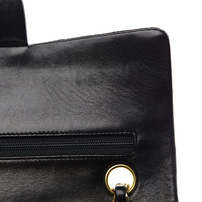 Chanel Lambskin Quilted Small Double Flap Black 11 of 16