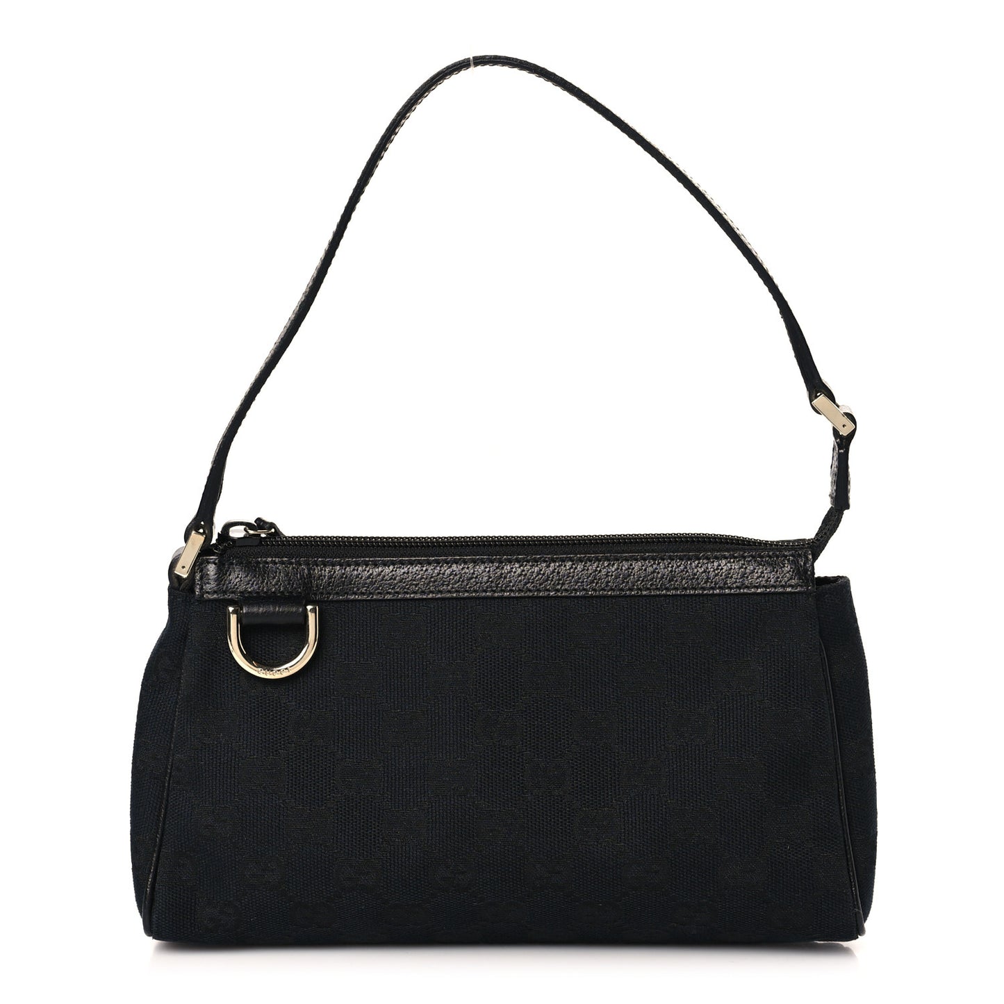 Monogram D Ring Cosmetic Case Black