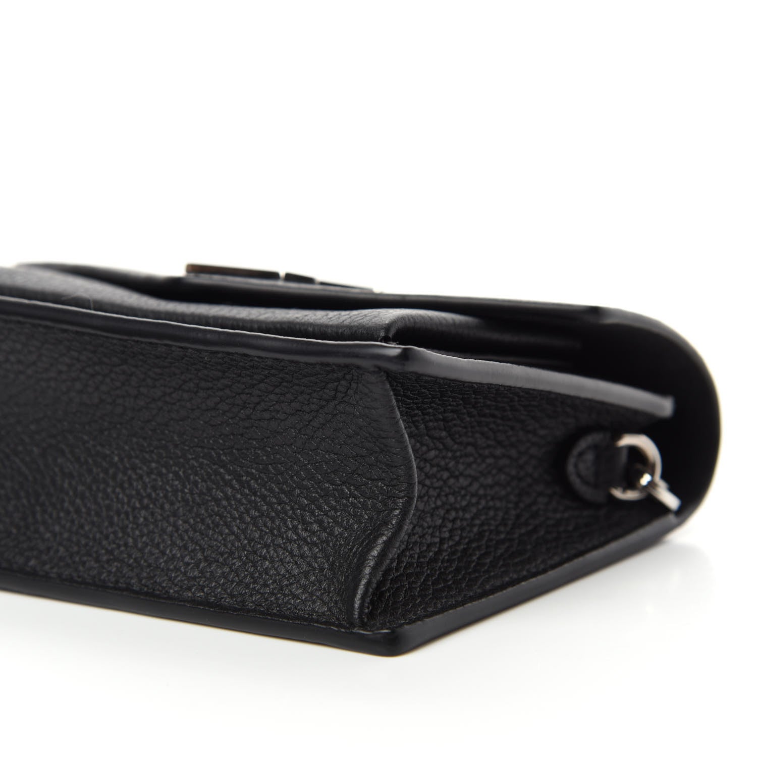 Louis Vuitton Soft Calfskin Mini My Lockme Chain Pochette Black 7 of 11