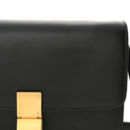Celine Box Calfskin Medium Classic Box Flap Bag Black 15 of 15
