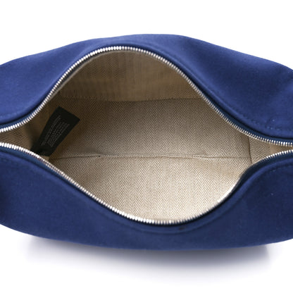 Hermes Canvas Small Bride-A-Brac Pouch Marine 5 of 11