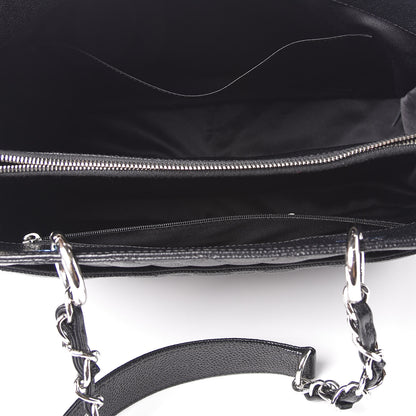 Chanel Caviar Quilted Grand Shopping Tote GST Black 5 of 11