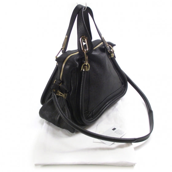 Chloe Calfskin Medium Paraty Black 3 of 9