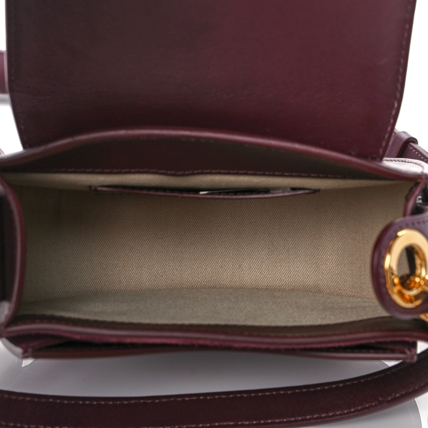 Chloe Calfskin Small Tess Bag Burnt Brown 5 of 11
